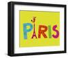 Paris Perroquet-Nathalie Choux-Framed Art Print