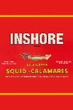 Inshore Brand Squid - Calamares-Paris Pierce-Framed Art Print