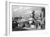 Paris Place Concorde-Eugene Lami-Framed Art Print