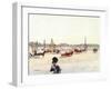 Paris, Place De La Concorde-Gustave Fraipont-Framed Giclee Print