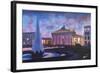 Paris Place in Berlin Germany-Martina Bleichner-Framed Art Print