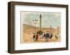 Paris, Place Vendome-Urbain Huchet-Framed Collectable Print