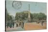 Paris - Pont Au Change and Place Du Chatelet. Postcard Sent in 1913-French Photographer-Stretched Canvas