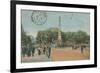 Paris - Pont Au Change and Place Du Chatelet. Postcard Sent in 1913-French Photographer-Framed Giclee Print