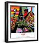 Paris Pop-Lobo-Framed Art Print