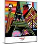 Paris Pop-Lobo-Mounted Art Print