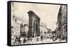 Paris Port Saint Denis 1835-null-Framed Stretched Canvas