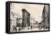 Paris Port Saint Denis 1835-null-Framed Stretched Canvas