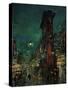Paris, Porte Saint-Denis, 1923-1939-Konstantin Alexeyevich Korovin-Stretched Canvas