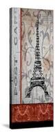 Paris Postcard Panel-Karen J^ Williams-Stretched Canvas