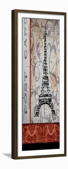 Paris Postcard-Karen Williams-Framed Premium Giclee Print