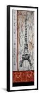 Paris Postcard-Karen Williams-Framed Premium Giclee Print