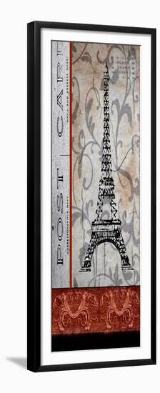 Paris Postcard-Karen Williams-Framed Premium Giclee Print