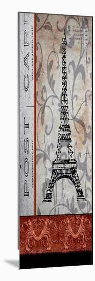 Paris Postcard-Karen Williams-Mounted Premium Giclee Print