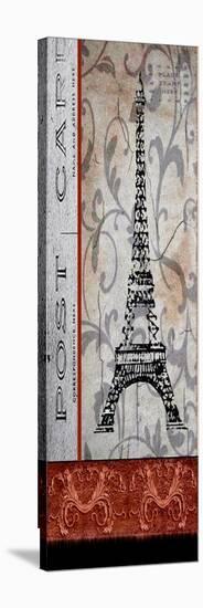 Paris Postcard-Karen Williams-Stretched Canvas