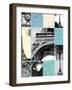 Paris Postcards-Cameron Duprais-Framed Art Print