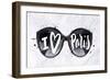 Paris Poster Sun Glasses-anna42f-Framed Art Print