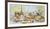 Paris Pot Pourri-Ben Maile-Framed Giclee Print