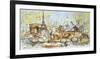 Paris Pot Pourri-Ben Maile-Framed Giclee Print