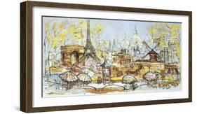 Paris Pot Pourri-Ben Maile-Framed Giclee Print