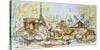 Paris Pot Pourri-Ben Maile-Stretched Canvas