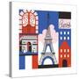 Paris Print-Julie Goonan-Stretched Canvas