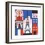 Paris Print-Julie Goonan-Framed Giclee Print