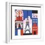 Paris Print-Julie Goonan-Framed Giclee Print