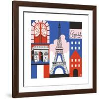 Paris Print-Julie Goonan-Framed Giclee Print