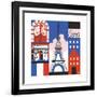 Paris Print-Julie Goonan-Framed Giclee Print