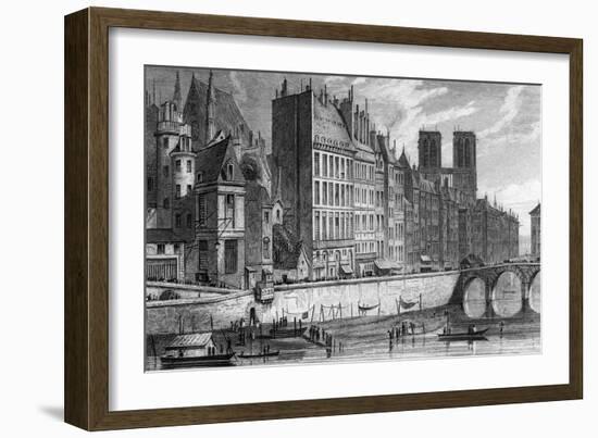 Paris Quai Orfevres-John Nash-Framed Art Print