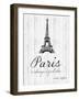 Paris Quote 2-Lauren Gibbons-Framed Art Print