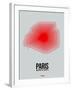 Paris Radiant Map 1-NaxArt-Framed Art Print