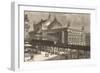 Paris, Railway Project-Hubert Clerget-Framed Art Print