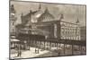 Paris, Railway Project-Hubert Clerget-Mounted Art Print