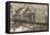 Paris, Railway Project-Hubert Clerget-Framed Stretched Canvas