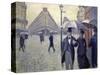 Paris, Rainy Day-Gustave Caillebotte-Stretched Canvas