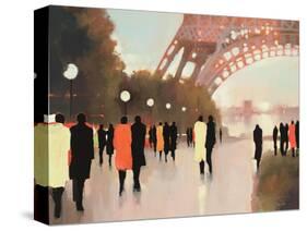 Paris Remembered-Lorraine Christie-Stretched Canvas