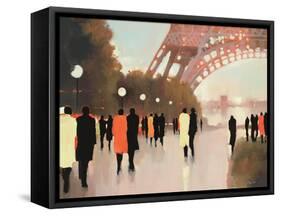 Paris Remembered-Lorraine Christie-Framed Stretched Canvas