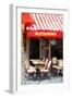 Paris Restaurant - In the Style of Oil Painting-Philippe Hugonnard-Framed Giclee Print