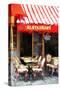 Paris Restaurant - In the Style of Oil Painting-Philippe Hugonnard-Stretched Canvas