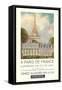 Paris Retro Print-Dionisis Gemos-Framed Stretched Canvas