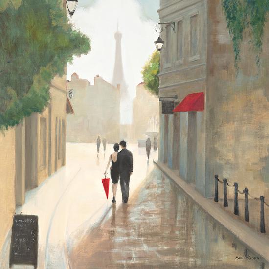 Paris Romance I-Marco Fabiano-Stretched Canvas