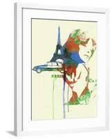 Paris Romance-NaxArt-Framed Art Print