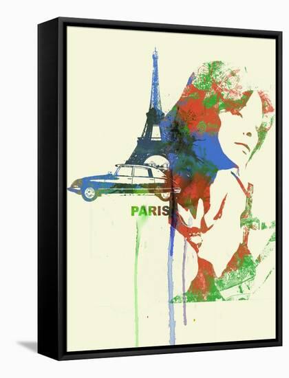 Paris Romance-NaxArt-Framed Stretched Canvas