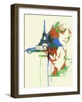 Paris Romance-NaxArt-Framed Art Print