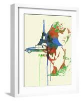 Paris Romance-NaxArt-Framed Art Print