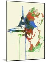 Paris Romance-NaxArt-Mounted Art Print