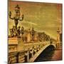 Paris Romance-Julia Casey-Mounted Art Print