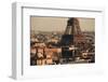 Paris Rooftop View Skyline and Eiffel Tower in France.-Songquan Deng-Framed Photographic Print